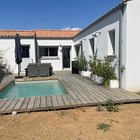 ღ Terrya - Piscine, Maison Cosy, Parking Lägenhet Thairé